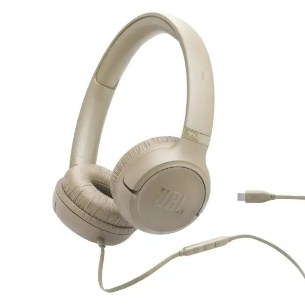 Навушники JBL Tune 530c USB-C Beige (JBLT530CBEG)
