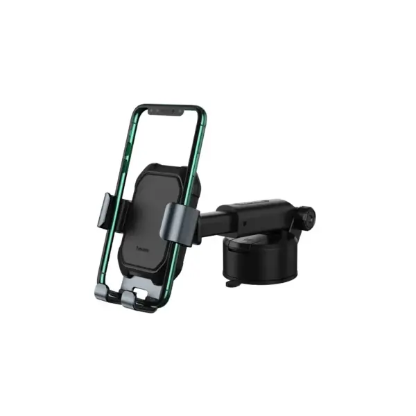 Універсальний автотримач Baseus Tank gravity car mount holder with suction base Tarnish Black (SUYL-TK01)