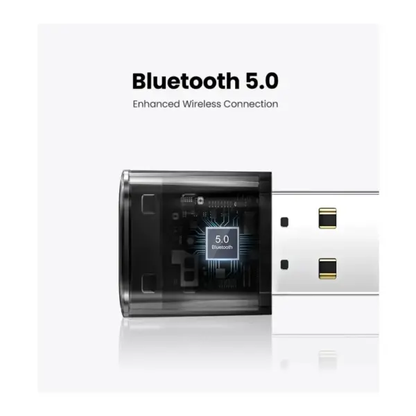 Bluetooth-адаптер Ugreen CM390 USB Bluetooth 5.0 Adapter (80889)