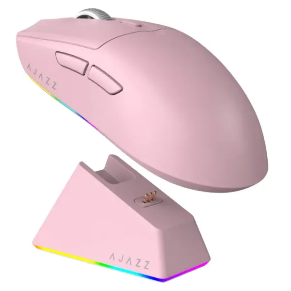 Мишка Ajazz AJ139 V2 MC Wireless/Bluetooth/USB Pink (AJ139-V2-MC-Pink)
