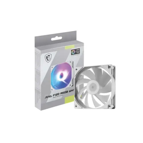 Кулер до корпусу MSI MAG F120 ARGB WHITE-1W