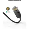 Патч-корд 10m UTP cat 6 RJ-45 COPPER black Ugreen (U_70656)