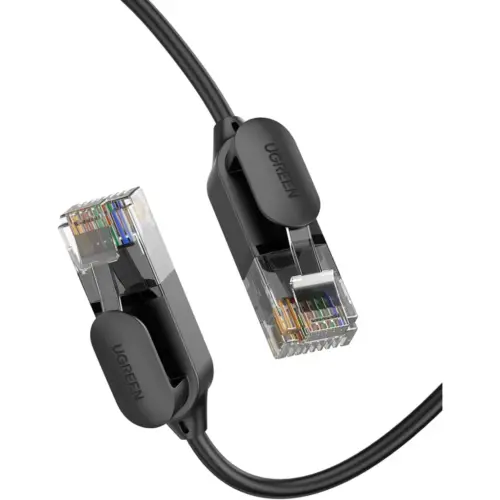 Патч-корд 10m UTP cat 6 RJ-45 COPPER black Ugreen (U_70656)