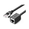 Патч-корд 5m F/UTP cat 6 RJ-45 extension black Ugreen (U_11283)