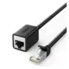 Патч-корд 0.5m F/UTP cat 6 RJ-45 extension black Ugreen (U_11278)