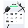 Патч-корд 2m F/UTP cat 6 RJ-45 extension black Ugreen (U_11281)