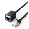 Патч-корд 1m F/UTP cat 6 RJ-45 extension black Ugreen (U_11279)