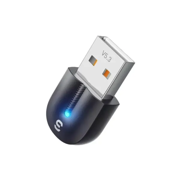 Bluetooth-адаптер Essager Beiheng USB Bluetooth 5.3 (EBT53-BH01-P) Bluetooth-адаптер Essager Beiheng USB Bluetooth 5.3 (EBT53-BH01-P)