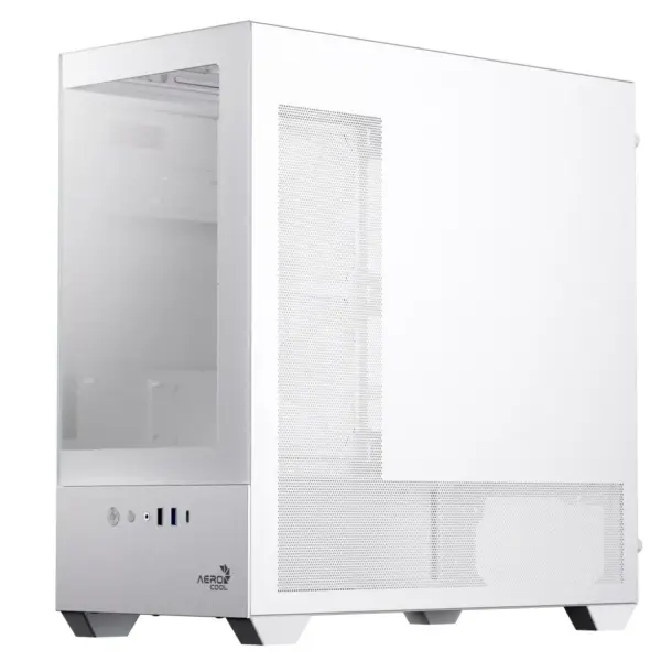 Корпус для ПК AeroCool P300D Digi-G-WT-v1 White (ACCS-PN05033.21)