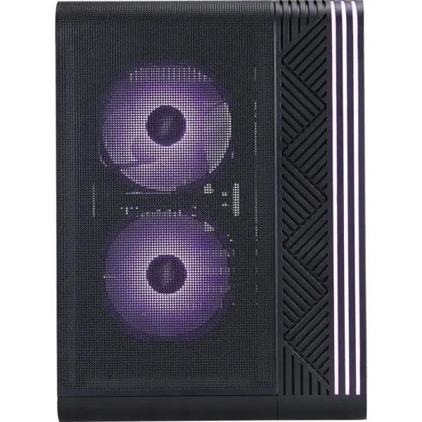 Корпус для ПК 1stPlayer VT5-BK-3F7 Black (VT5-BK-3F7)