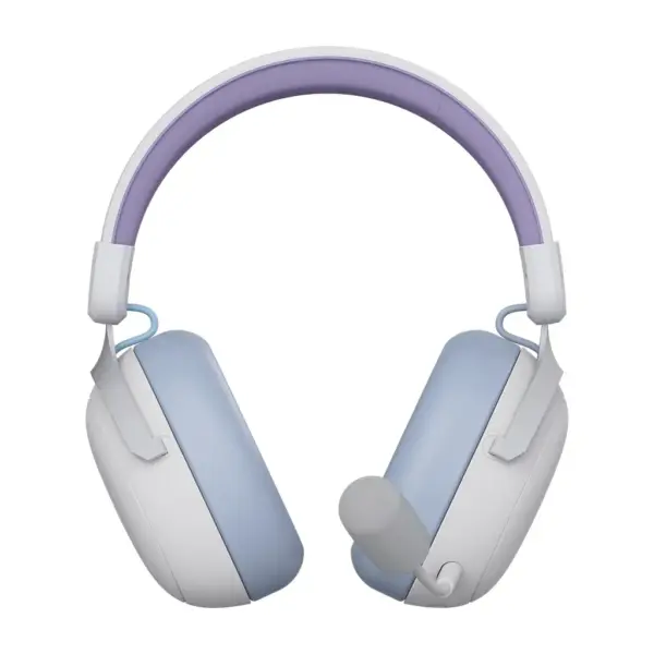 Навушники Ajazz AHM08 MAX 3-Mode White/Purple (AHM08-MAX-PWB)