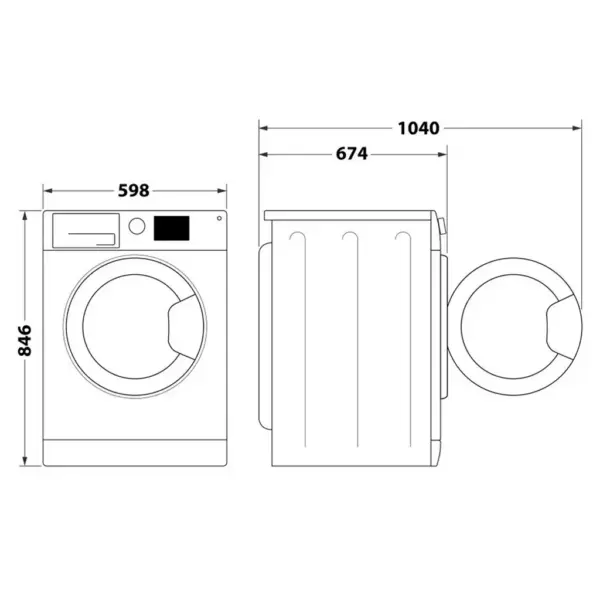 Сушильна машина Whirlpool WP B9X WBS UA (WPB9XWBSUA)