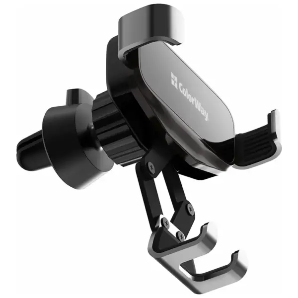 Універсальний автотримач ColorWay Gravity Mechanical Car Mount Black (CW-CHG18-BK)