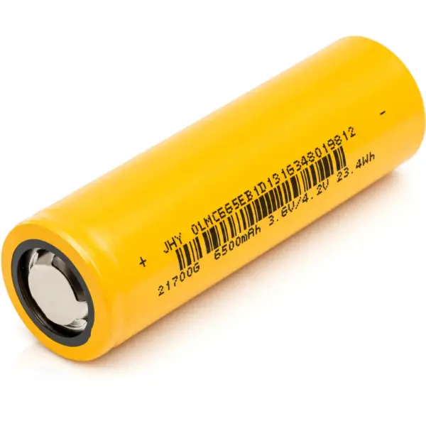 Акумулятор 21700 Li-Ion 6500mAh 3.6V 13A JHY (INR21700G)
