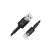 Дата кабель USB 2.0 AM to USB-C 1.2m 60W black Acefast (6974316285144)