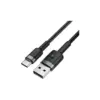 Дата кабель USB 2.0 AM to USB-C 1.2m 60W black Acefast (6974316285144)