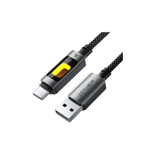 Дата кабель USB 2.0 AM to USB-C 1.2m 60W black Acefast (6974316284673) Дата кабель USB 2.0 AM to USB-C 1.2m 60W black Acefast (6974316284673)