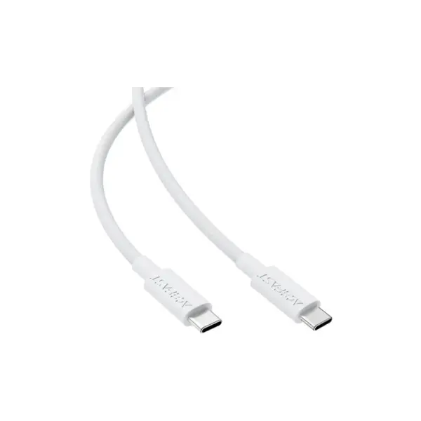 Дата кабель USB-C to USB-C 1.2m 3A white Acefast (6974316284253) Дата кабель USB-C to USB-C 1.2m 3A white Acefast (6974316284253)