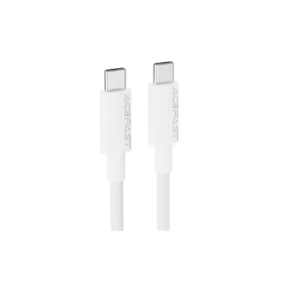 Дата кабель USB-C to USB-C 1.2m 3A white Acefast (6974316284253) Дата кабель USB-C to USB-C 1.2m 3A white Acefast (6974316284253)