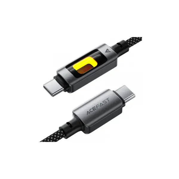 Дата кабель USB-C to USB-C 1.2m 60W black Acefast (6974316284666) Дата кабель USB-C to USB-C 1.2m 60W black Acefast (6974316284666)