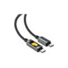 Дата кабель USB-C to USB-C 1.2m 60W black Acefast (6974316284666) Дата кабель USB-C to USB-C 1.2m 60W black Acefast (6974316284666)