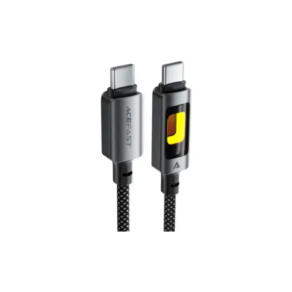 Дата кабель USB-C to USB-C 1.2m 60W black Acefast (6974316284666) Дата кабель USB-C to USB-C 1.2m 60W black Acefast (6974316284666)