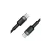 Дата кабель USB-C to USB-C 1.2m 60W black Acefast (6974316285137)