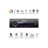 Автомагнітола PULSO RGB, USB, FM, RCA, LCD-дисплей, 4х50 Вт (P110111)