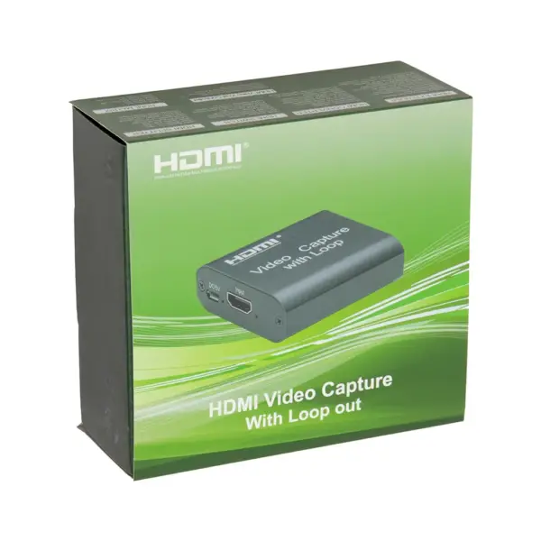 Пристрій захоплення відео PowerPlant HDVC3 HDMI 4k/30hz (CA914142)