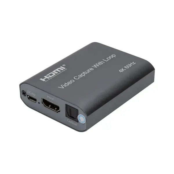 Пристрій захоплення відео PowerPlant HDVC7 HDMI USB2.0 4k/60hz (CA914173)