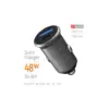 Зарядний пристрій ColorWay USB-C PD30W + USB QC3.0 car adapter (CW-CHA065PD-GR) Зарядний пристрій ColorWay USB-C PD30W + USB QC3.0 car adapter (CW-CHA065PD-GR)