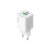 Зарядний пристрій ColorWay USB-C PD20W + 1xUSB QC4.0 white (CW-CHS062PD-WT)
