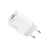 Зарядний пристрій ColorWay USB-C PD20W + 1xUSB QC4.0 white (CW-CHS062PD-WT)