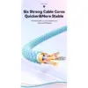 Дата кабель USB-C to Lightning 1.0m 20W blue Essager (EXCTL-WL03-P)