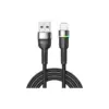 Дата кабель USB 2.0 AM to Lightning 1.0m 2.4A black Essager (EXCL-XCD01)