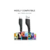 Дата кабель USB 2.0 AM to USB-C 1.0m 3A black Essager (EXCT-LS01) Дата кабель USB 2.0 AM to USB-C 1.0m 3A black Essager (EXCT-LS01)