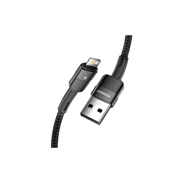 Дата кабель USB 2.0 AM to Lightning 1.0m 2.4A black Essager (EXCL-XC01)