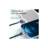 Дата кабель USB 2.0 AM to Lightning 1.0m 2.4A black Essager (EXCL-XC01)