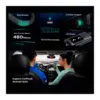 Дата кабель USB-C to USB-C 1.0m PD 100W display L509 black Ugreen (35501)