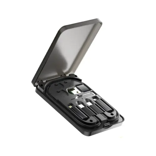 Дата кабель USB charging cable set Treasure box 0.28m Essager (ECJHZ-JH01-P) Дата кабель USB charging cable set Treasure box 0.28m Essager (ECJHZ-JH01-P)