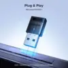 Bluetooth-адаптер Ugreen USB Bluetooth 5.4 CM748 Black (45134)