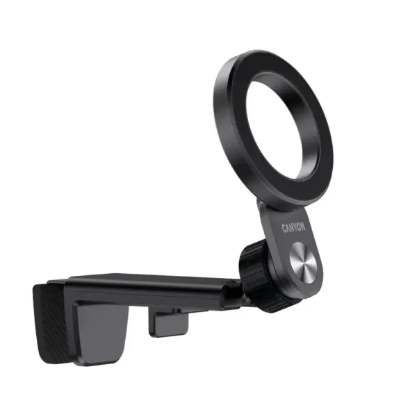 Тримач для смартфонів Canyon Magnetic travel holder OnGrip 11 clip mount Black (CNS-CCHM11) Тримач для смартфонів Canyon Magnetic travel holder OnGrip 11 clip mount Black (CNS-CCHM11)