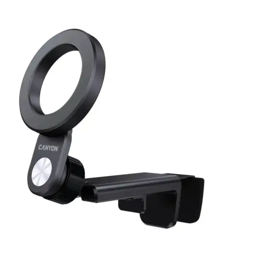 Тримач для смартфонів Canyon Magnetic travel holder OnGrip 11 clip mount Black (CNS-CCHM11)