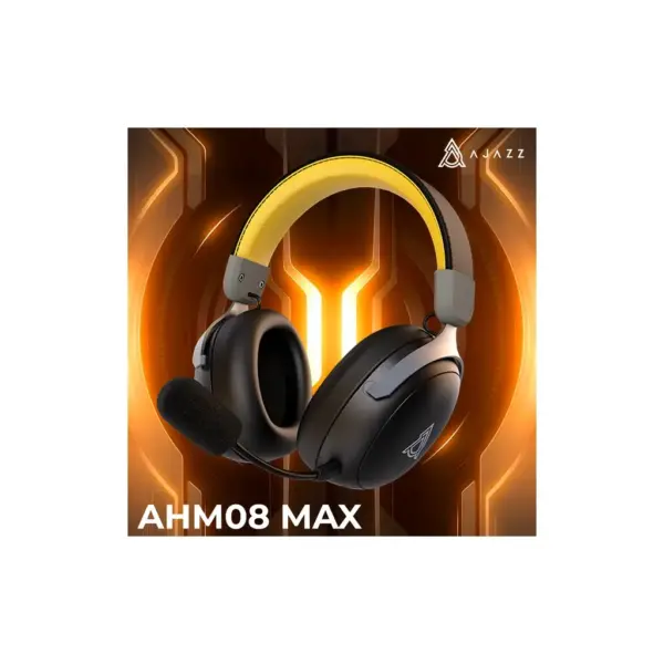 Навушники Ajazz AHM08 MAX 3-Mode Black (AHM08-MAX-BGY)