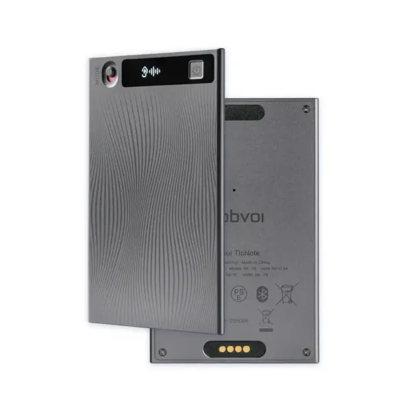 Цифровий диктофон Mobvoi TicNote with IA Shadow 64GB Black (NE-79)