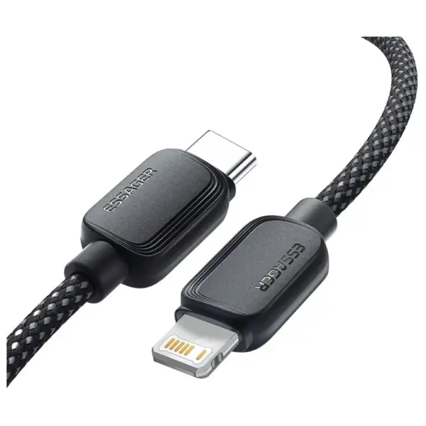 Дата кабель USB-C to Lightning 1.0m 20W black Essager (EXCTL-WL01-P)