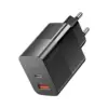 Зарядний пристрій 1xUSB-C + 1xUSB 33W Essager (ECTAC-PCB01-P)