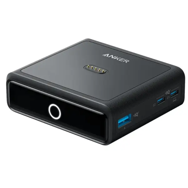 Зарядний пристрій Anker 2xUSB-C 100W + 1xUSB + Pogo pin for Anker Prime black (A1902311)
