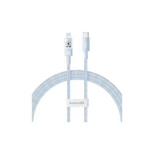 Дата кабель USB-C to Lightning 1.0m 20W Gem Fast-Charging blue Baseus (P10373001311-00) Дата кабель USB-C to Lightning 1.0m 20W Gem Fast-Charging blue Baseus (P10373001311-00)