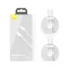 Дата кабель USB 2.0 AM to Lightning 1.5m 20W Simple WisdomKit (2PCS) white Baseus (TZCATLZJ-02)